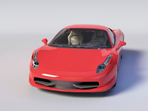 Ferrari 458 Italia 3D Model