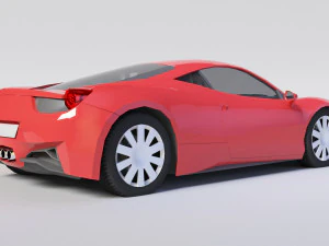 Ferrari 458 Italia 3D Model