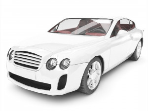 Bentley-Continentale 3D Model