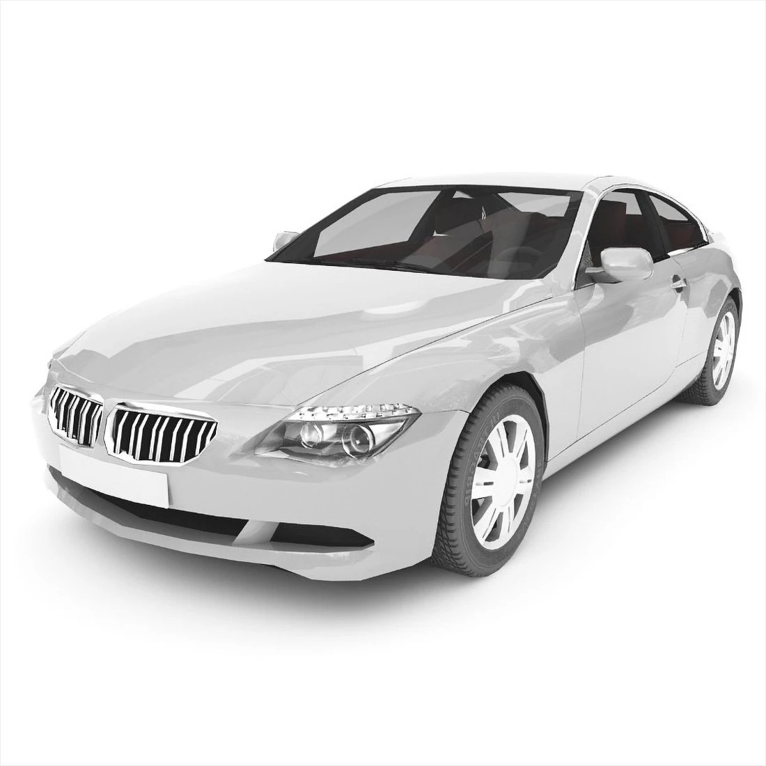 German car 6 3D Model .c4d .max .obj .3ds .fbx .stl .blend 