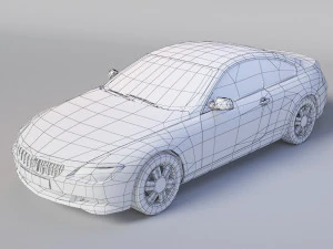 German car 6 3D Model