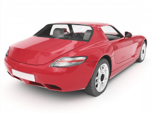 Mercedes SLS AMG Modello 3D