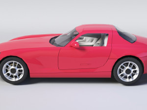 Mercedes SLS AMG Modello 3D