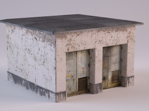 Electrical Equipment Room 3D-Modell