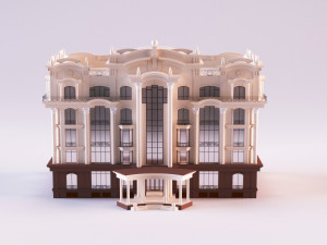 Classic Building 3D 模型