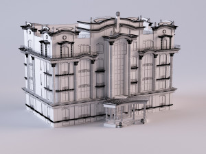 Classic Building 3D 模型