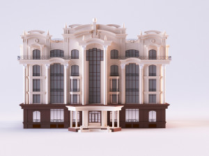 Classic Building 3D 模型