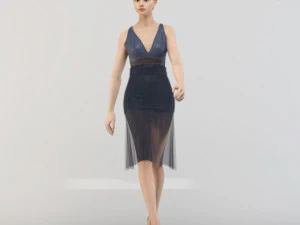 एफटीएच-महिला-अवतार 3D मॉडल