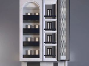 FTH-Edifício-Fachada-01-2019 Modelo 3D