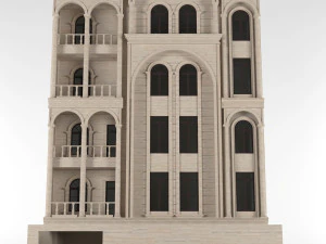 FTH-Fasada-budynku-02-2019 Model 3D