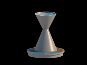 Cad or dog water and food 3D Model