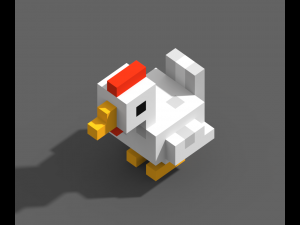 Voxel Farm 80 Items Modello 3D