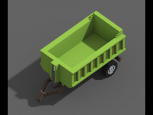Voxel Farm 80 Items Modello 3D