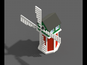 Voxel Farm 80 Items Modello 3D