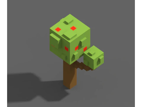 Voxel Farm 80 Items 3D Model