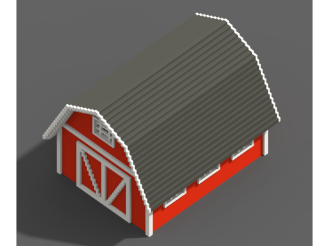 Voxel Farm 80 Items 3D 모델