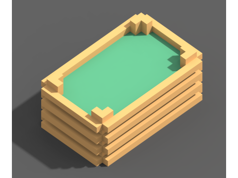 Voxel Farm 80 Items 3D 모델