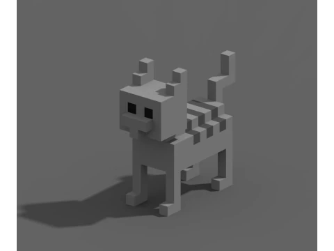 Voxel Farm 80 Items 3D Model