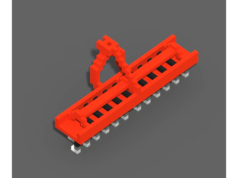 Voxel Farm 80 Items 3D Model