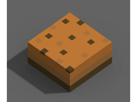 Voxel Farm 80 Items 3D Model