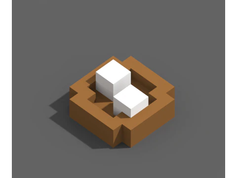 Voxel Farm 80 Items 3D Model