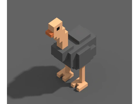 Voxel Farm 80 Items 3D Model