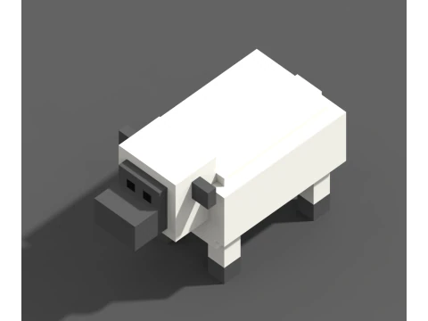 Voxel Farm 80 Items 3D Model