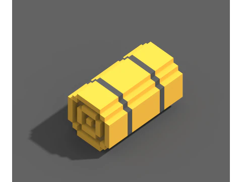 Voxel Farm 80 Items 3D Model