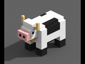 Voxel Animals 3D Модель