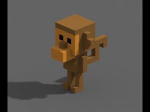 Voxel Animals 3D Модель