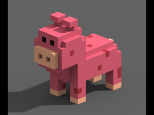Voxel Animals 3D Модель