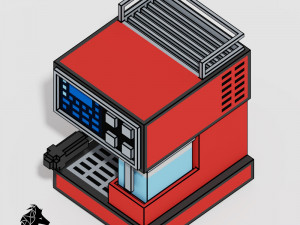 Voxel Electronics Pack 20 Items 3D Model