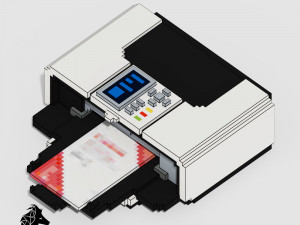 Voxel Electronics Pack 20 Items 3D Model