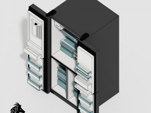 Voxel Electronics Pack 20 Items 3D Model