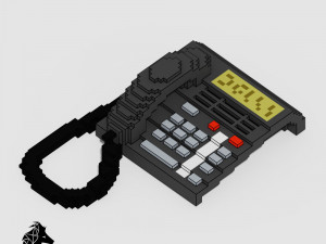 Voxel Electronics Pack 20 Items 3D Model