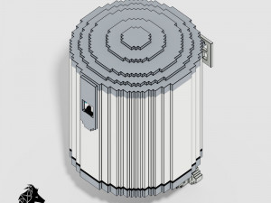 Voxel Electronics Pack 20 Items 3D Model