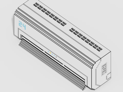 Pack Electr&oacute;nica Voxel 20 Art&iacute;culos Modelo 3D