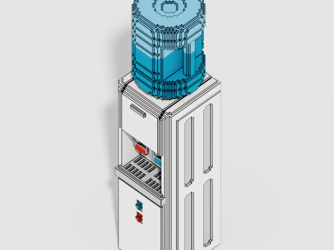 Pack Electr&oacute;nica Voxel 20 Art&iacute;culos Modelo 3D