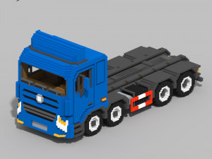 Voxel Hook lift Pack 5 Items Modello 3D