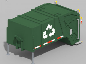 Voxel Hook lift Pack 5 Items Modello 3D