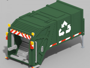 Voxel Hook lift Pack 5 Items Modello 3D