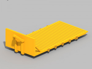 Voxel Hook lift Pack 5 Items Modello 3D