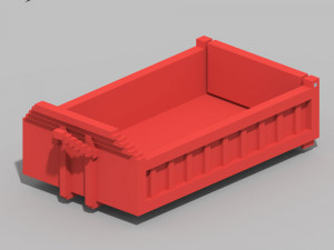 Voxel Hook lift Pack 5 Items Modello 3D