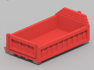 Voxel Hook lift Pack 5 Items Modello 3D