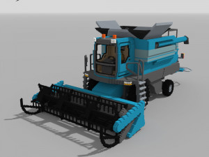 Voxel Harvester 3D Model