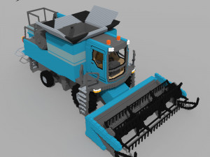 Voxel Harvester 3D Model