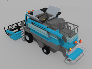 Voxel Harvester 3D Model