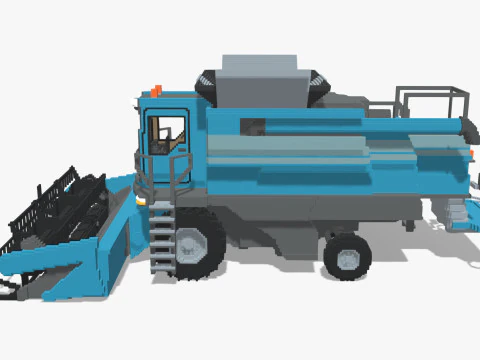 Voxel Harvester 3D Model