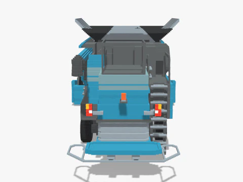 Voxel Harvester 3D Model