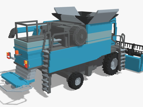 Voxel Harvester Modèle 3D